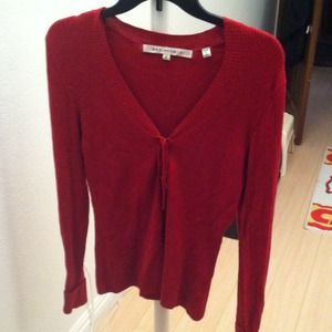 Red sweater