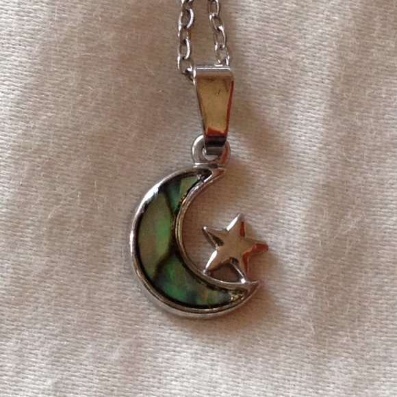 Jewelry - Crescent Moon and Star Necklace