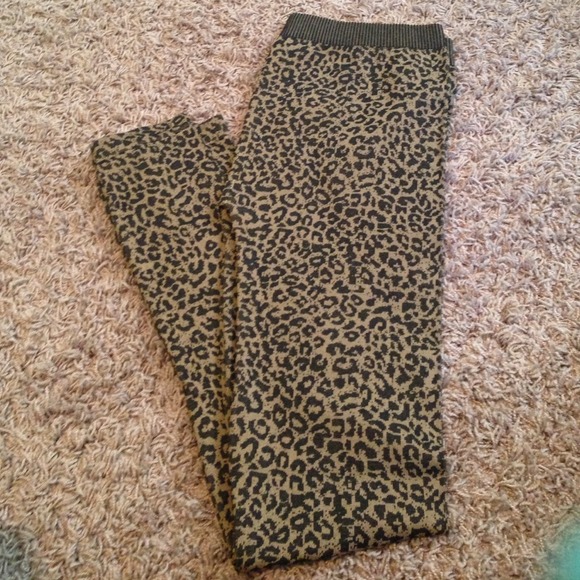 Cheetah Print Leggings