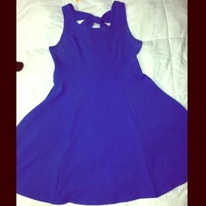 Royal Blue FTF dress