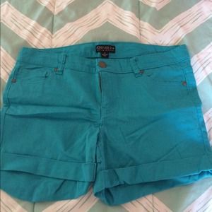Forever 21 Plus Blue Shorts