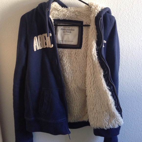 Abercrombie and Fitch A&F lined sweater