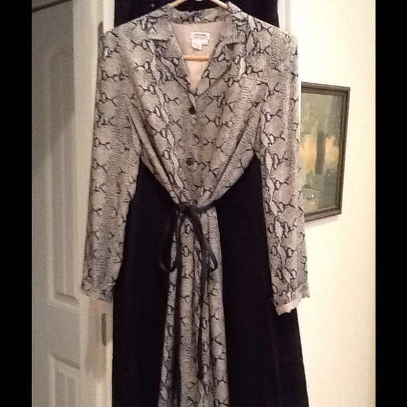 Snake Skin Print Dress