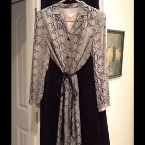 Snake Skin Print Dress