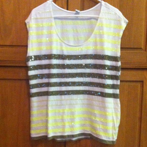 OLD NAVY sequined top. Woman's large