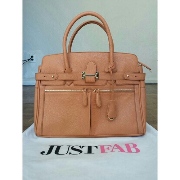 JustFab Tan Legacy Handbag