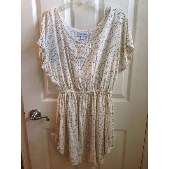 SOLD Cotton On polka dot silky loose dress