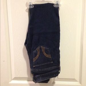Hollister navy blue jeggings