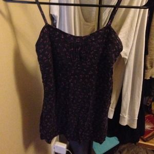 Free People printed tank top