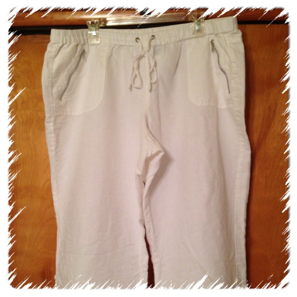 Linen Capris