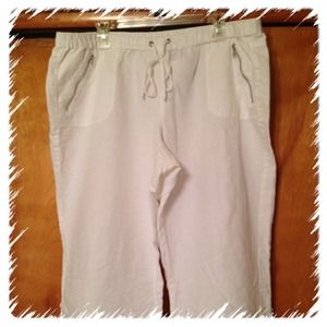 Linen Capris