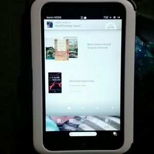 Nook with case