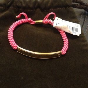 Pink Michael Kors Bracelet with Gold Plate