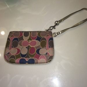 Authentic Coach wristlet