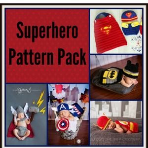 Newborn Super Hero outfits