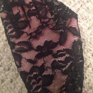 Black Lace Leggings