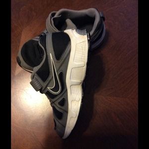 2 pair of Nike shoes.