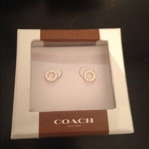 Coach earrings