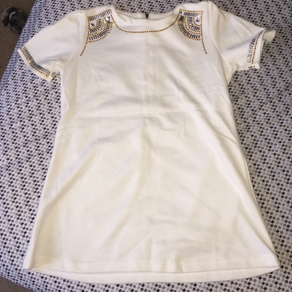 Final ♥️ Early autumn white long t shirt top - Picture 3 of 4