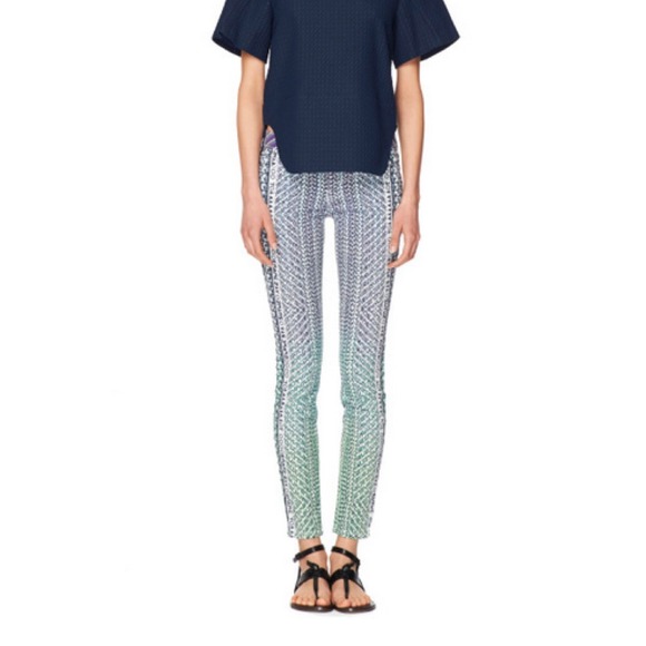 Mary Katrantzou x Current/Elliott Skinny Jeans - Picture 2 of 3