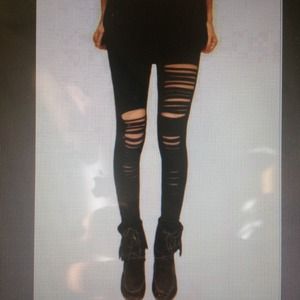 Cut out leggings
