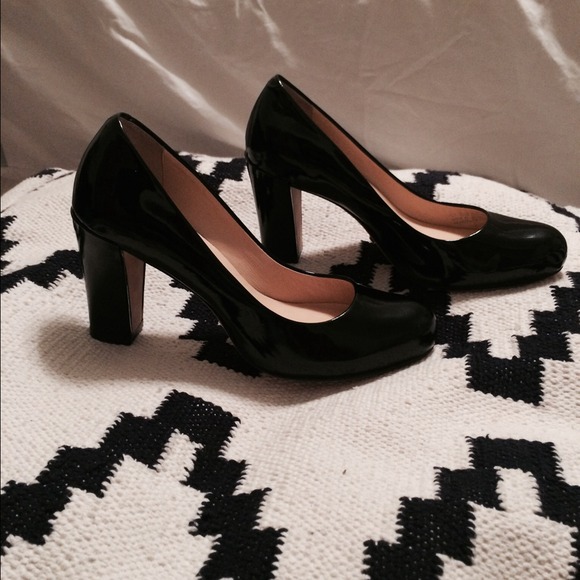 NIB Cole Haan Nike Air Black Patent Leather Pump - Picture 2 of 4