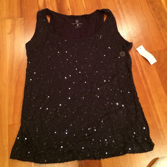 New York and company shimmery top