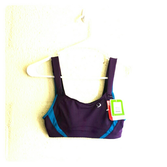 NWT Moving Comfort SPORTS BRA Purple Yoga