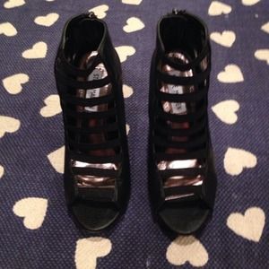 Caged Steve Madden Heels