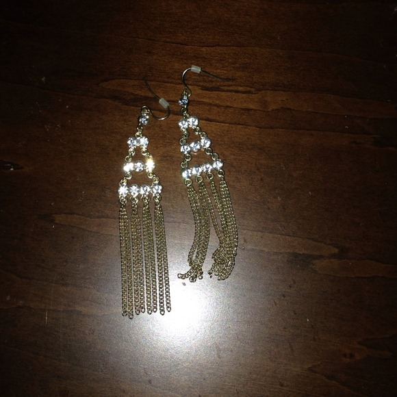 Diamond & Gold Ear Rings