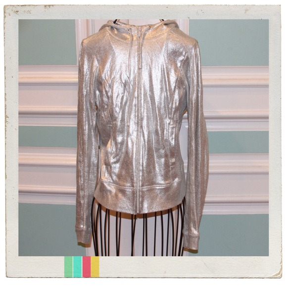 Charles Nolan Silver Zip Hoodie🌟✨