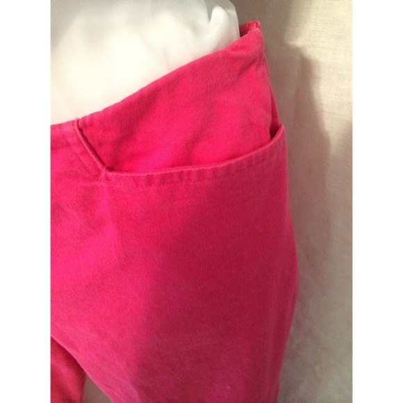 Cute ankle length fuchsia pants! - Picture 2 of 3