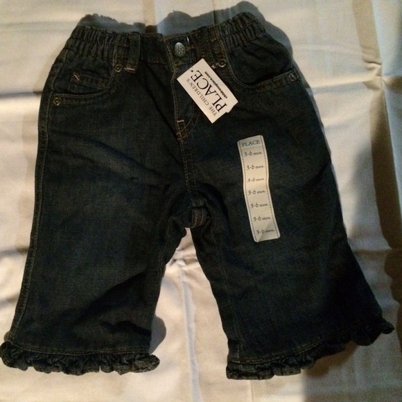 NWT 3-6 the children's place jeans - Picture 1 of 1