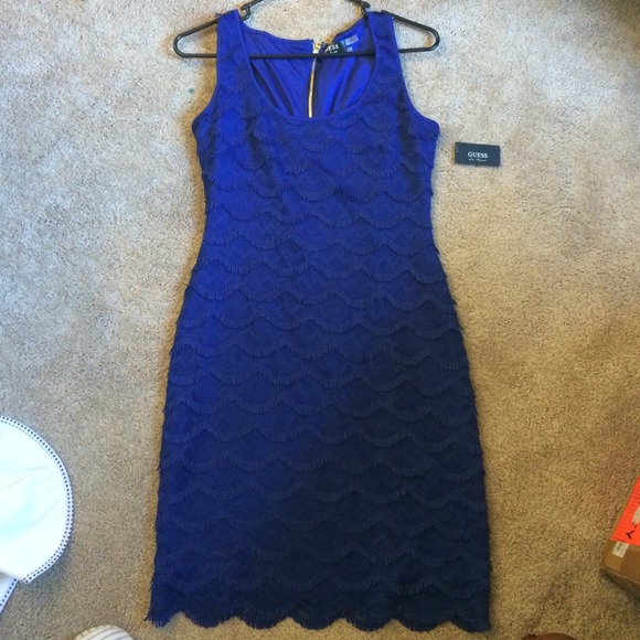 REDUCED✳️Guess cobalt blue cocktail dress