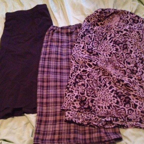 Brown skirt bundle