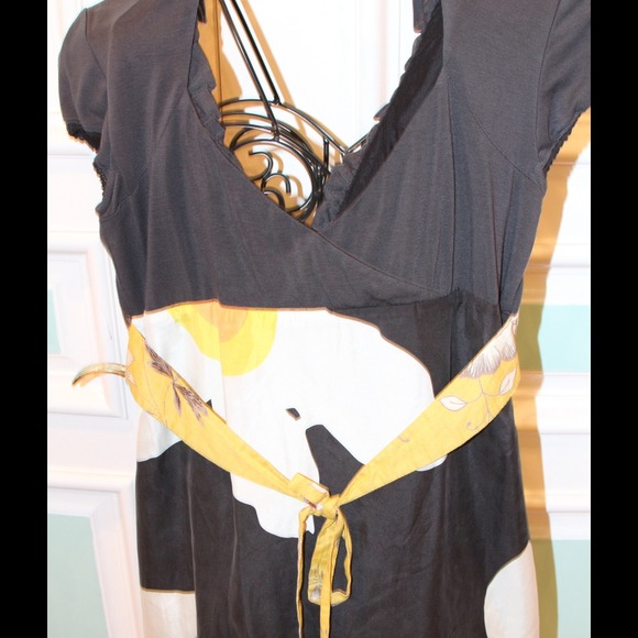 Free People Navy Blue Sundress👗 - Picture 3 of 4