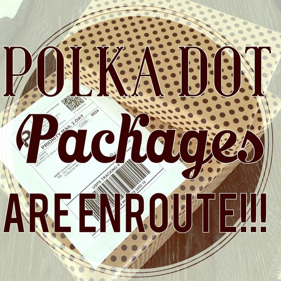 Look for your polka dot package in the mail!