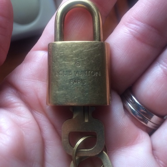 Louis Vuitton lock and keys