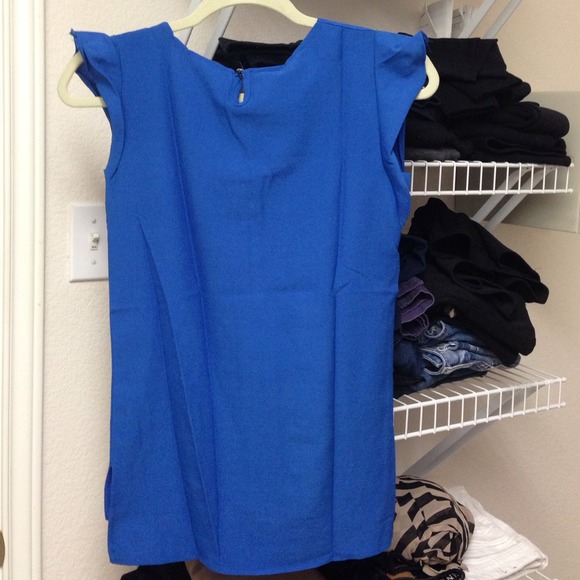 SOLD: Royal Blue Top - Picture 2 of 4