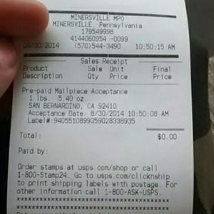 Your item has been shipped