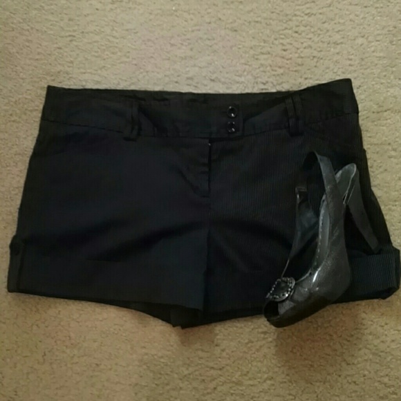 Pinstripe dress shorts