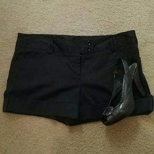 Pinstripe dress shorts