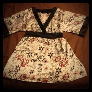 Asain inspired kimono top