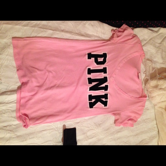 Victoria's Secret PINK v-neck tee shirt