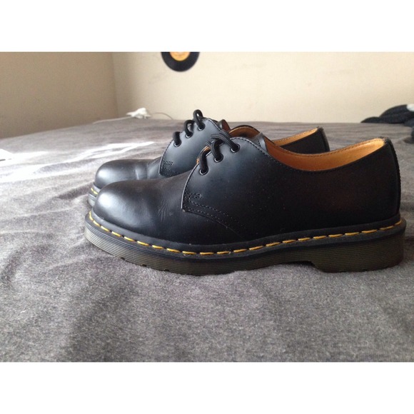 Black Dr. Martin Mary Janes