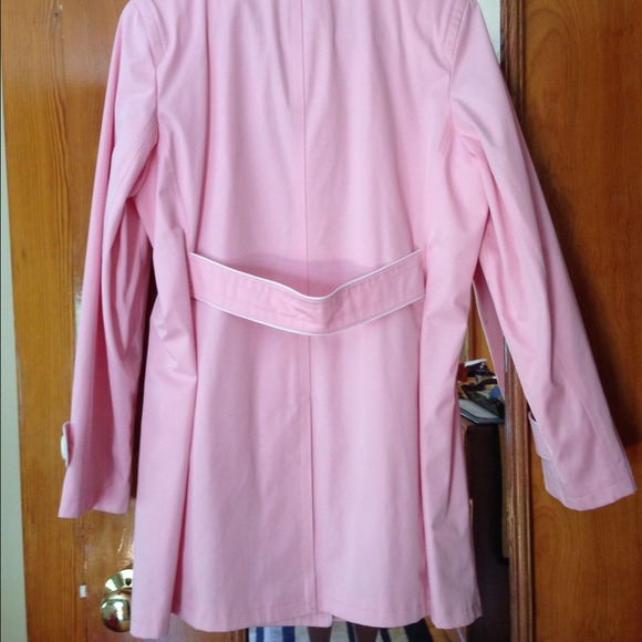 Retro light pink and white jacket - Picture 3 of 4