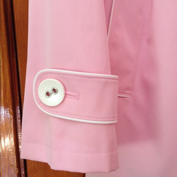 Retro light pink and white jacket - Picture 4 of 4