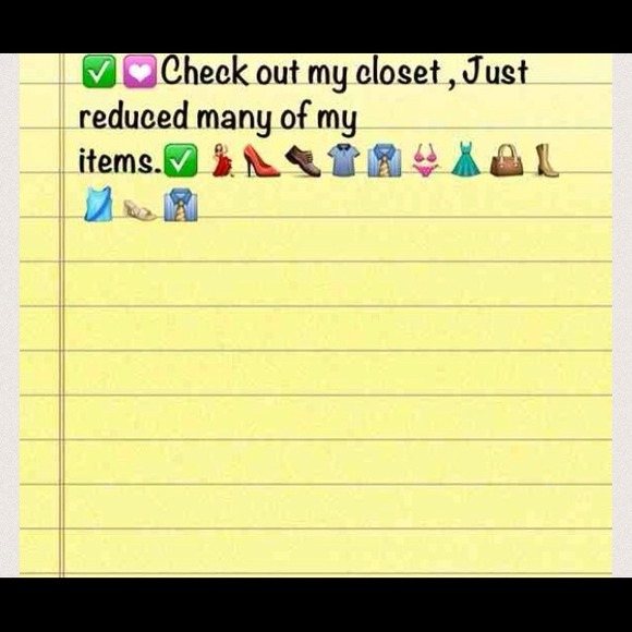 Clothes, shoes etc, let the shopping begin.