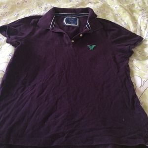 American eagle polo tee
