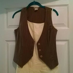 Brown vest